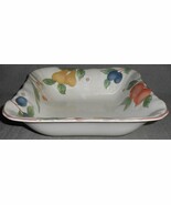 Mikasa FRUIT PANORAMA PATTERN 9 3/4&quot; Square SERVING or VEGETABLE BOWL - $29.69