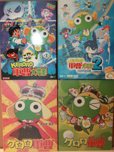 Region 3 Keroro Anime DVDs x 4 (8 Disks Total) - £55.28 GBP