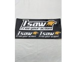Isaw Free Your Action 11&quot; Decal Sticker - $19.24