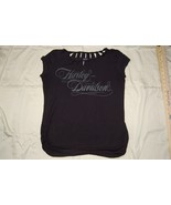 Harley Davidson Women&#39;s Black T-shirt XL Bergen County Rochelle Park NJ - €20,46 EUR
