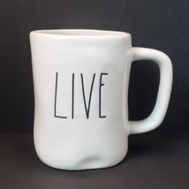Rae Dunn by Magenta Off White Live 16 oz. Ceramic Coffee Mug Cup - £11.96 GBP