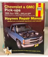 Haynes DIY Automotive Repair Manual Chevrolet &amp; GMC Pickups 1988-1998 - $26.88 CAD