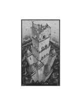 MC Escher Tower of Babel Poster Print - $257.99 MXN