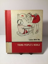 Vintage 1966 Young People&#39;s World Learn With Me Book Volume 7 Childrens Press - £5.84 GBP