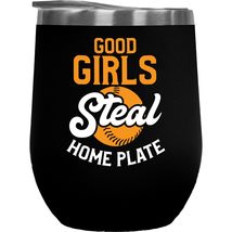 Good Girls Steal Home Plate. Novelty Softball Or Baseball Themed Gift Cu... - $27.71