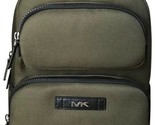 Michael Kors Kent Sport Utility Large Olive Backpack 37U1LKSC50 Army Gre... - £104.21 GBP