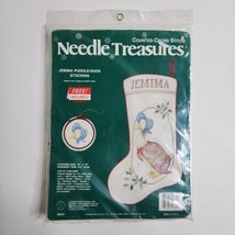 Needle Treasures Counted Cross Stitch Stocking Kit Jemima Puddle Duck 02825 - $29.65