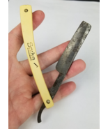 antique straight razor &quot;Union Cutlery Co&quot; Olean NY Spike vintage - $470.12 MXN