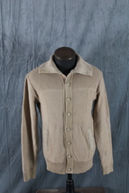 Vintage Sweater - Tundra Wool Button Up - Men&#39;s Large - $79.00