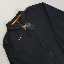 Nike Therma Midweight Jacket Mens M Full Zip Pockets Gray Orange CI4472-015 - £63.92 GBP