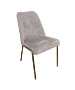 LeisureMod Lumen Dining Chair  Modern Upholstered Kitchen Chair with Go... - $226.73 CAD