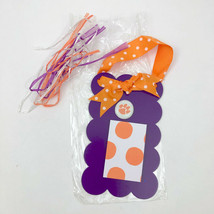 Magnetic Memo Board Purple Orange with Magnets New - $15.83