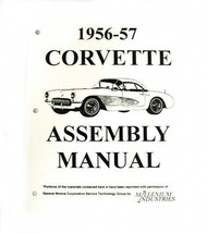 1956-1957 Corvette Assembly Manual - £31.03 GBP
