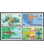 ZAYIX Falkland Islands 287-290 MNH Aviation Planes Stanley Airport  0510... - £2.98 GBP