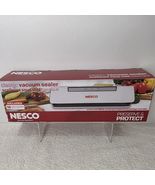 Nesco VS-C1 Classic Vacuum Sealer Food Preserve Protect w/10 Bags NEW - $32.66