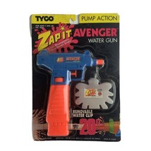 Tyco Toys ZAP-IT Avenger (1991) Pump Action Water Gun + Disappearing Ink... - £44.99 GBP