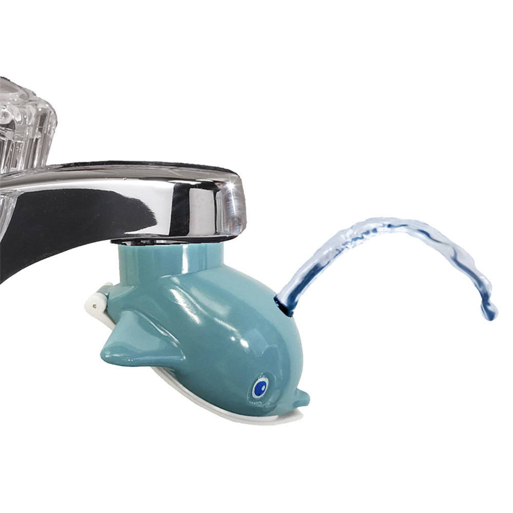 Jokari Dolphin Faucet Fountain (Blue/White) - $31.53