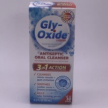 Gly-Oxide Antiseptic Oral Cleanser Liquid 0.5 oz Exp 11/2024 NEW - £25.92 GBP