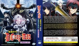 Anime Dvd~English DUBBED~D.Gray-Man Season 1+2(1-116End)All Region+Free Gift - £27.29 GBP