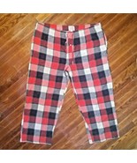 Merona Pajama Pants Multicolor Men Size XXL Plaid  Elastic Waist - $23.76