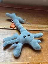 Giant Microbes Gray Plush Brain Cell Stuffed Animal Object – 1 inches high x 9.5 - £8.97 GBP