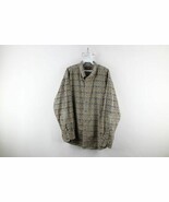 Vintage 90s Streetwear Mens XL Faded Paisley Geometric Button Down Shirt... - $67.63 CAD