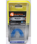 New Shock Doctor Braces Strapless Mouth Guard - Adult  in Blue - £9.69 GBP