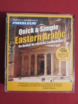 Eastern Arabic Language Quick &amp; Simple Pimsleur Level 1 Lessons 1-8 8CD Set Vg+ - £8.56 GBP