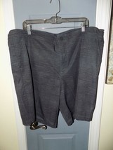 Tek Gear Dry Tek Pockets, Zip and Drawstring Waist Gray Heathered Size XXL Men&#39;s - £16.33 GBP