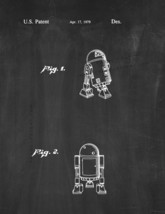 Star Wars R2-D2 Patent Print - Chalkboard - $7.95+