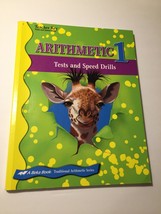 A Beka Book Arithmetic 1 Tests and Speed Drills Teacher Key Grade 1 Math Book - £2.99 GBP