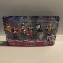 Disney Junior Minnie Mouse 7 Piece Collectible Figure Set New Ages 3+ - £18.24 GBP