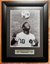 Edson Pele Hand-Signed 20x25 Photo Framed Signed Beckett COA Autograph-
... - $628.39