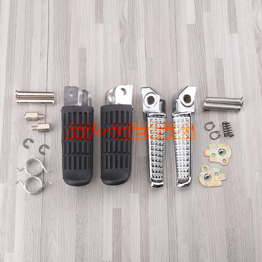 Motorcycle Front Rear Footrests Foot pegs For Honda CB400 SuperFour CB-1 CB500 - £25.94 GBP+