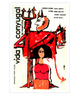 Decor Design movie Poster&quot;Red DEVIL.Francoise.Married Life &quot;French Art film - $16.14