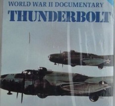 World War II 2 Documentary VHS VCR Tape OOP Rare NEW Thunderbolt Bomber - £8.28 GBP