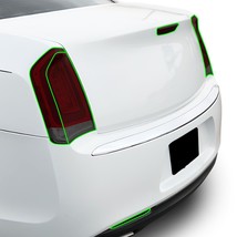 Fits 2015-2023 Chrysler 300 Tail Light Taillight Overlay Tint Cover PPF - £23.52 GBP