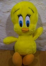 WB Looney Tunes TWEETY BIRD 15&quot; Plush STUFFED ANIMAL Toy 1992 Mighty Star - £15.57 GBP