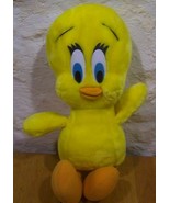 WB Looney Tunes TWEETY BIRD 15&quot; Plush STUFFED ANIMAL Toy 1992 Mighty Star - £15.64 GBP