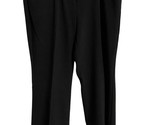 Star City  Dress Pants Juniors  Size 9 BlackFlare Leg Flat Front Waitres... - £11.78 GBP