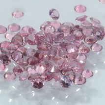 One Pink Spinel Diamond Cut 2.5 mm Round Burma Accent Gemstone Average .05 carat - £3.40 GBP