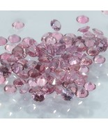 One Pink Spinel Diamond Cut 2.5 mm Round Burma Accent Gemstone Average .... - £3.35 GBP