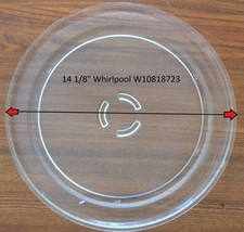 14 1/8&quot; KitchenAid MW Oven Combo Glass Turntable Tray Part 10&quot; Roller Factory  - £100.65 GBP