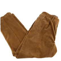Polo Ralph Lauren Ethan Corduroy Brown Pants 38 X 32 Vintage Cords Pleat... - $59.39