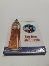 New Little Passports A Global Adventure Big Ben 3D Puzzle 13 Pcs Elizabe... - £10.86 GBP