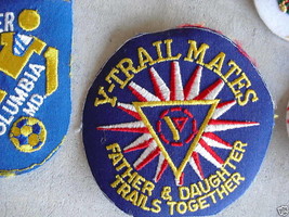 VINTAGE Uniform Patch Embroidered Y Trail Mates LOOK - $12.87