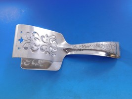 Lap Over Edge Acid Etched by Tiffany Sterling Silver Asparagus Tong Peony 7 1/4" - €1.845,34 EUR
