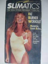SLIMATICS Fat Burner WORKOUT Susan Anton VHS Fitness Program Safe Weight... - $12.99