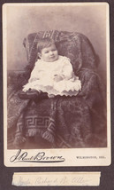 Richard Benjamin Allen, Son of Samuel Collins Allen Cabinet Photo, Delaware - £13.98 GBP