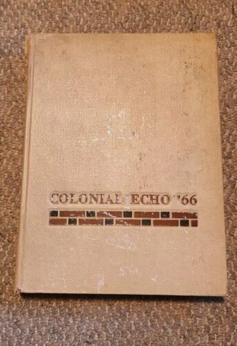 Colonial Echo William &amp; Mary 1966 College Yearbook Vintage - $44.99